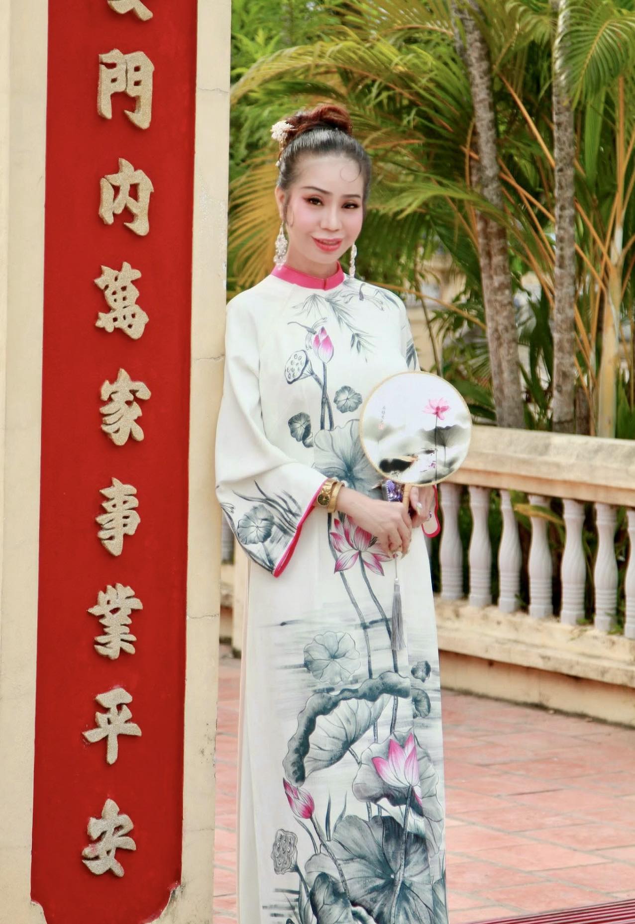 Hoa hậu Thanh Hằng hưởng ứng "Tuần lễ áo dài 2024" 4 423541825 263696170110487 5618075144929697335 n